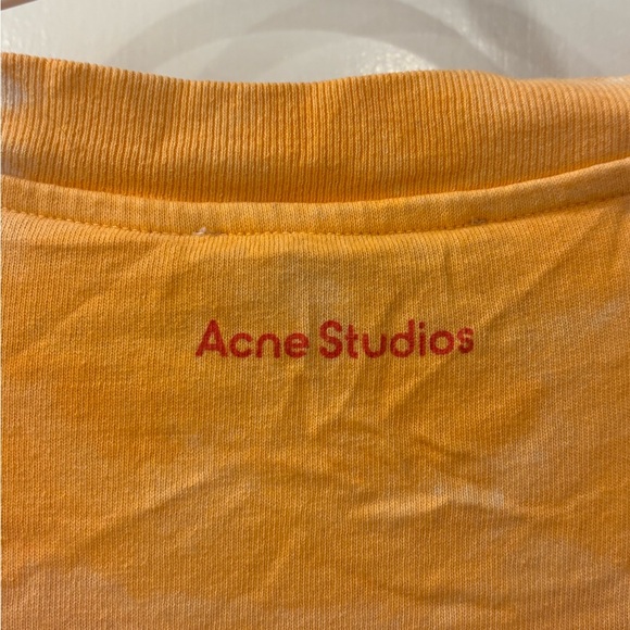 Acne Studios Heart Tie Dye Oversized T-Shirt (as seen on Hailey Bieber) - Picture 3 of 8